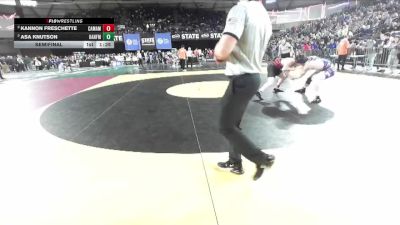 Boys 4A 190 lbs Semifinal - Kannon Freschette, Camas vs Asa Knutson, Hanford