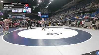 285 lbs Cons. Rd Of 64 - Noah Johnson, Pennsylvania vs Kaden Stitt, Iowa
