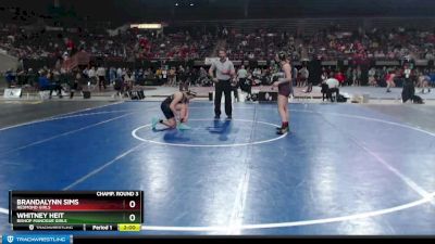 145G Champ. Round 3 - Whitney Heit, Bishop Manogue Girls vs Brandalynn Sims, Redmond Girls