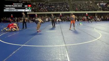 160 lbs Round 2 - Liam Powell, Sarbacker Wrestling Academy vs Payton Pillers-Siech, Big Game Wrestling Club