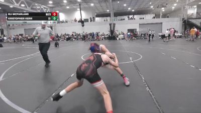 106 lbs Finals (8 Team) - Eli McFarland, Mat Assassins Red vs Kristopher Kerr, Division-1