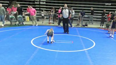 45 lbs Quarterfinal - Josephina Lucas, All I See Is Gold Academy vs Kinslie Helfrich, Pittsgrove Wrestling Association