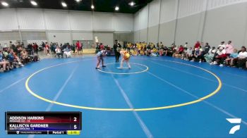 127 lbs Round 2 (8 Team) - Addison Harkins, Missouri Ice vs Kalliscya Gardner, South Carolina