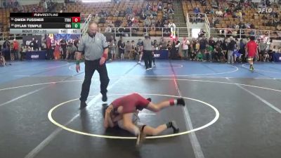 70 lbs Quarterfinal - Dylan Temple, CP Wrestling Academy vs Owen Fussner, Trimble Take Down Club