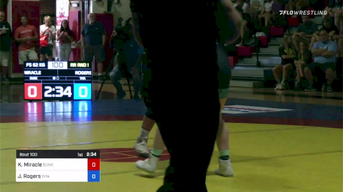 Kayla Miracle Vs Jennifer Rogers Match Delayed - FloWrestling