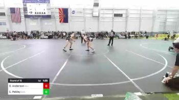 123 lbs Round Of 16 - Dean Anderson, Valiant College Prep vs Christian Pebley, Sierra Sabers