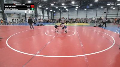 88 lbs Round 2 - 10:45am Saturday - Brylan Zerbe, Mat Assassins vs Bentley Gatica, Michigan S.W.A.T