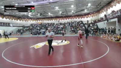 113 lbs Cons. Semi - Nolan Hyde, Star Valley vs Kaijun Powell, Rock Springs