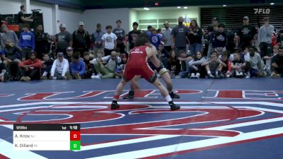 120 lbs Semifinal - Anthony Knox, NJ vs Keanu Dillard, PA