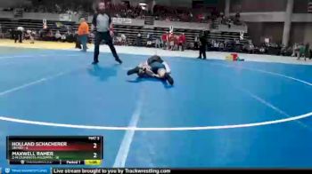 135 lbs Finals (8 Team) - Maxwell Ramer, Z-M (Zumbrota-Mazeppa) vs Holland Schacherer, UNITED