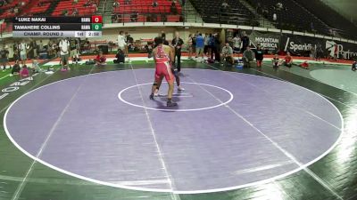 157 lbs Cons. Sub-semis - Luke Nakai, Hawaii vs Tamahere Collins, Hawaii