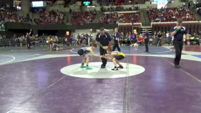 85 lbs Cons. Round 3 - Jude Zender, Team Real Life vs Rhett Guenzler, Choteau Wrestling