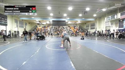 285 lbs Champ. Round 1 - Zackary Thomas, Royal vs George Sixto, Trabuco Hills