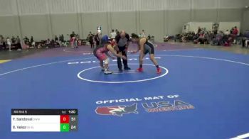 175 lbs Rr Rnd 5 - Ylyana Sandoval, Oregon Womens vs Symphony Veloz, OK Supergirls Blue