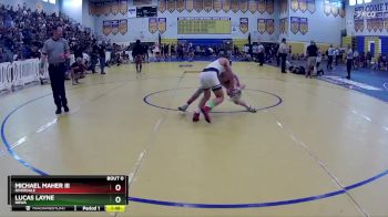 106 lbs Champ. Round 1 - Lucas Layne, NBWA vs Michael Maher Iii, Riverdale