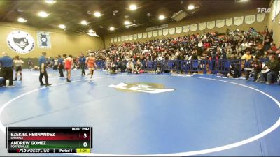 113 lbs Semifinal - Andrew Gomez, Porterville vs Ezekiel Hernandez, Oakdale