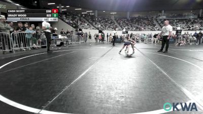 49 lbs Final - Cash Scott, Cowboy Wrestling Club vs Brady Wood, Husky WC
