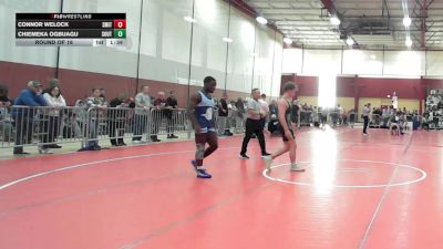 150 lbs Round Of 16 - Connor Welock, Smittyâ??s Barn vs Chiemeka Ogbuagu, Southington