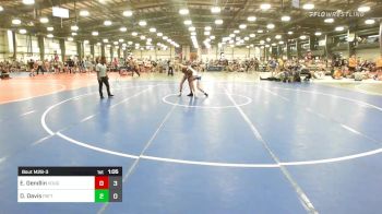 113 lbs Rr Rnd 3 - Eric Gendlin, Vougars vs Drew Davis, Patton Trained Blue