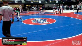 4A-120 lbs Cons. Round 2 - Na`Jwan Turner, Stockbridge vs Jamarie Donovan, Hampton