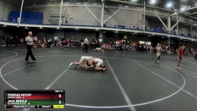 72 lbs Round 2 (6 Team) - Jack Beegle, U2 Uprising Black vs Thomas McCoy, Junior Terps