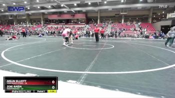 136 lbs Cons. Round 1 - Zoie Raida, Independence vs Aislin Elliott, Team North Stars