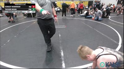 90 lbs Rr Rnd 1 - Conley Robinson, Pawnee Wrestling Club vs Tucker Moss, Prime Wrestling
