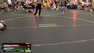 49 lbs Quarterfinals (8 Team) - Chris McClay, Shore Thing vs Dominick Goffredo, The Hunt WC