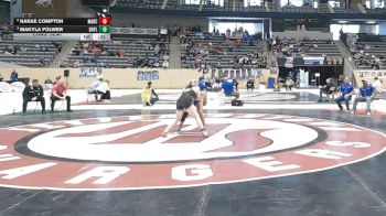 132 lbs Cons. Semi - NaRae Compton, Madison Central vs Makyla Folwer, Boyle County