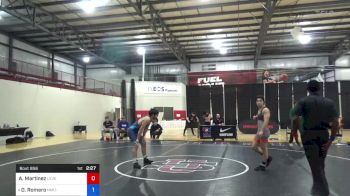 63 kg Consolation - Art Martinez, Level Up Wrestling Center vs Diego Romero, NMU-National Training Center