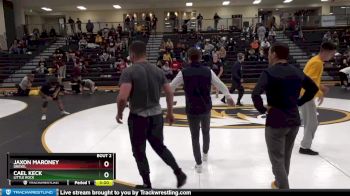 133 lbs Champ. Round 1 - Jaxon Maroney, Drexel vs Cael Keck, Little Rock