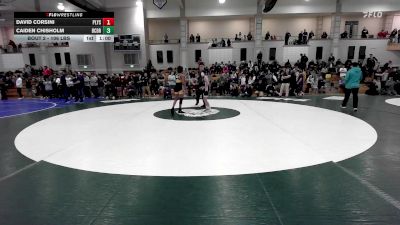 106 lbs Round Of 32 - David Corsini, Plymouth South vs Caiden Chisholm, Bristol County/Dighton Rehoboth