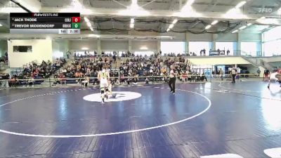 125 lbs 1st Place Match - Jack Thode, Centenary (nj) vs Trevor Middendorf, Brockport