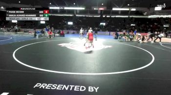 Girls 135 lbs Cons. Round 3 - Analia Alvarez-Khammee, Kentridge (Girls) vs Paige McGee, Cheney (Girls)