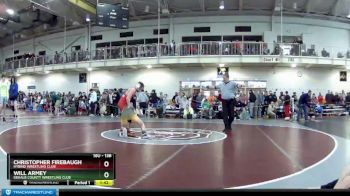 138 lbs Champ. Round 2 - Will Armey, DeKalb County Wrestling Club vs Christopher Firebaugh, Hybrid Wrestling Club