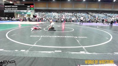 49 lbs Consi Of 8 #2 - Beckett Waldo, Lakeland Wrestling vs Tillman Taylor, Rising Sun Wrestling Club