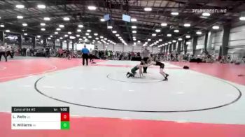 113 lbs Consi Of 64 #2 - Luke Wells, VA vs Ryan Williams, VA