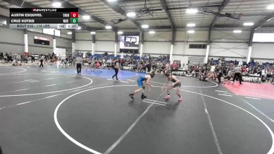 116 lbs Semifinal - Austin Esquivel, Thundercats WC vs Cruz Kotsis, WAR Wrestling Club