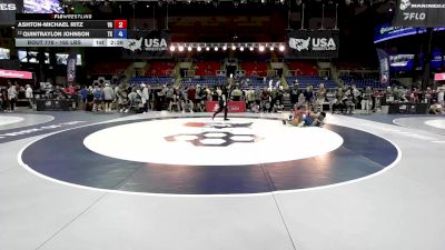 165 lbs Champ. Rd Of 64 - Ashton-Michael Ritz, VA vs Quintraylon Johnson, TX