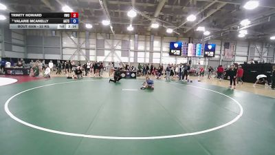 53 kg Cons. Sub-quarters - Trinity Howard, Hilltopper Wrestling Club vs Valarie McAnelly, All American Training Center