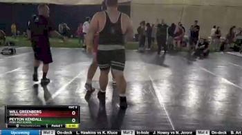 288 lbs Cons. Round 1 - Will Greenberg, The Wrestling Factory vs Peyton Kendall, Penn High School