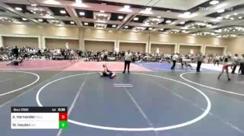 102 lbs Consi Of 4 - Aidan Hernandez, Gold Rush Wr Ac vs Wesley Hayden, Bay Area Dragons