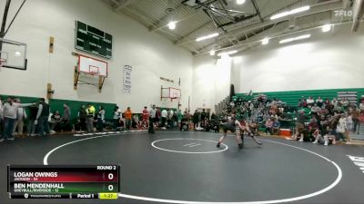 157A Round 2 - Ben Mendenhall, Greybull/Riverside vs Logan Owings, Jackson