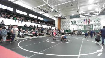 144 lbs Cons. Round 2 - Dominic Reger, Yorba Linda vs Christian Walter, Redondo Union