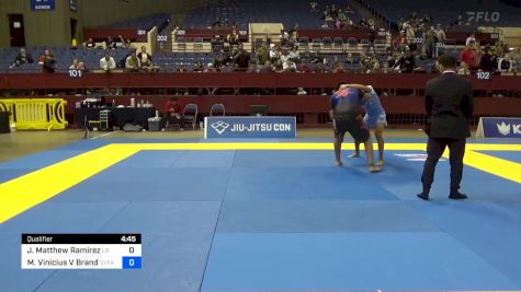 Jacob Matthew Ramirez vs Marcos Vinicius V Brandao 2024 Pan IBJJF Jiu-Jitsu No-Gi Championship