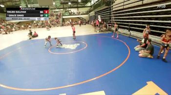 61-67 lbs Round 4 - Grace Sinks, TJ Trained Wrestling vs Tinliee Sullivan, Rise Wrestling Academy