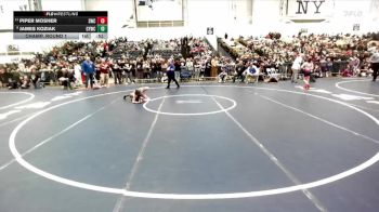 80 lbs Champ. Round 1 - Piper Mosher, Schuylerville/Greenwich Wrestling Club vs James Koziak, Carmel Youth Wrestling Club