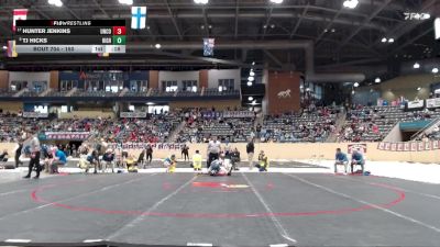 150 lbs Cons. Round 4 - TJ Hicks, Highlands vs Hunter Jenkins, Union County