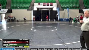 108 lbs Finals (2 Team) - Will Atkinson, Thompson HS vs Karter Stiffler, Enterprise HS
