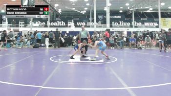 91 lbs Rr Rnd 1 - Troy Migliaccio, Parabellum Wrestling Academy- MS vs Bryce Grenoble, Dueling Bandits - MS